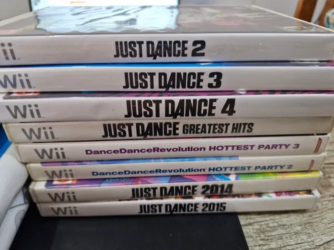 Tapete dança Nintendo Wii com jogos