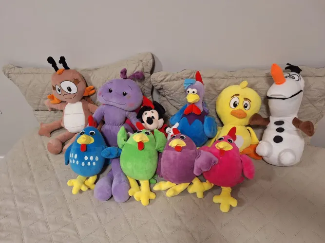 Kit pelúcia - Galinha pitadinha e Minnie