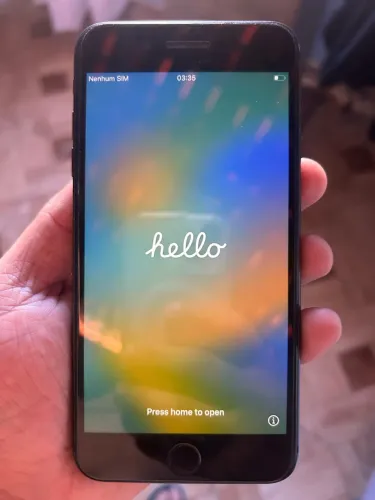 IPHONE 8 PLUS 128GB, Touch ID funcionando, bateria 100%
