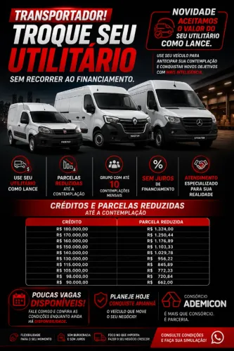 Pensando em trocar seu utilitário?