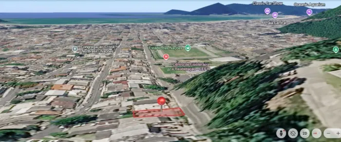 Terreno em Balneário Camboriú na Rua Mexico, Bairro das Nações, Linda Vista, 254m2