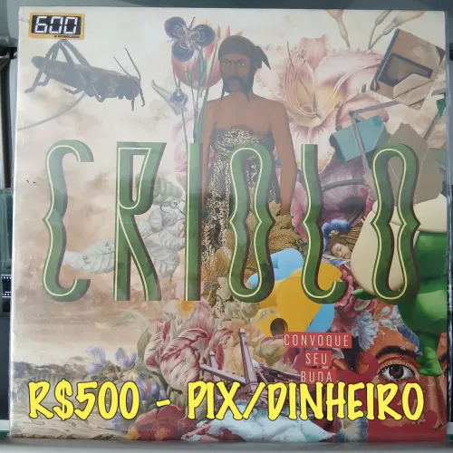 DISCO DE VINIL DO CRIOLO, CONVOQUE SEU BUDA