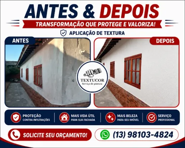 Pintura Residencial Interna e Externa em Mongaguá, Praia Grande e Itanhaém