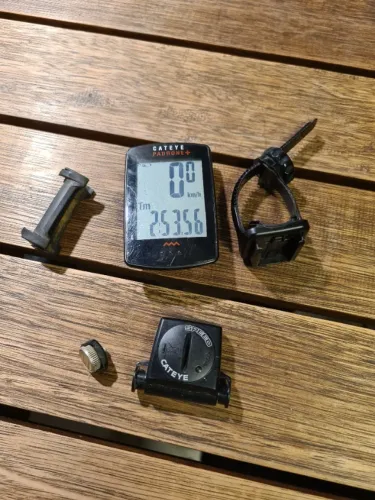 Ciclocomputador Cateye Padrone+ com Sensor de Velocidade
