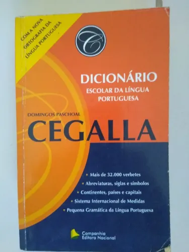 Dicionário Cegalla Edt CEN 2ed 2008