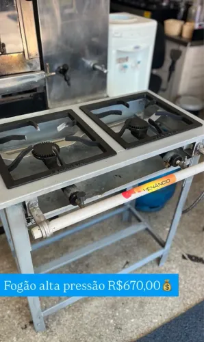Fogão industrial de alta pressão a venda!