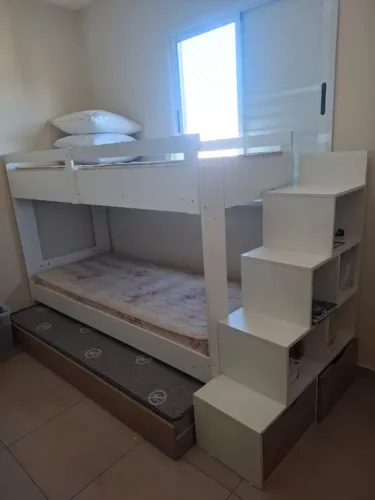 Triliche Infantil com cama auxiliar