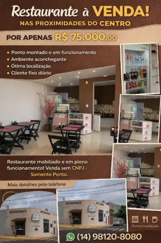 Passar o ponto Restaurante 