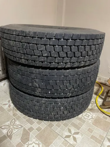 3 Pneus Borrachudo Reformado