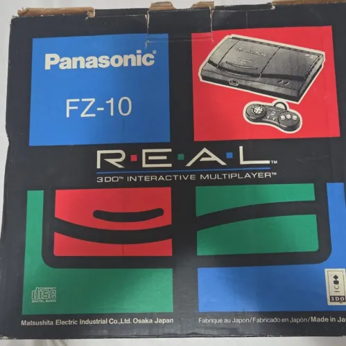 PANASONIC 3DO REAL FZ-10 INTERACTIVE MULTIPLAYER COM 19 JOGOS IMPECÁVEL!!!