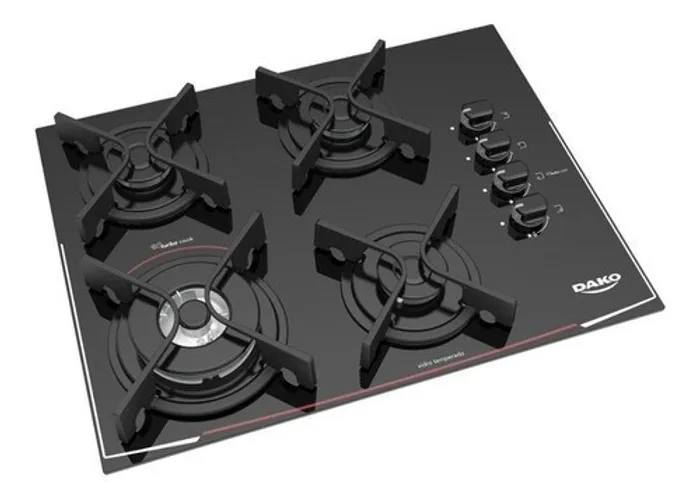 Fogão Cooktop Dako 04 bocas *novo na caixa