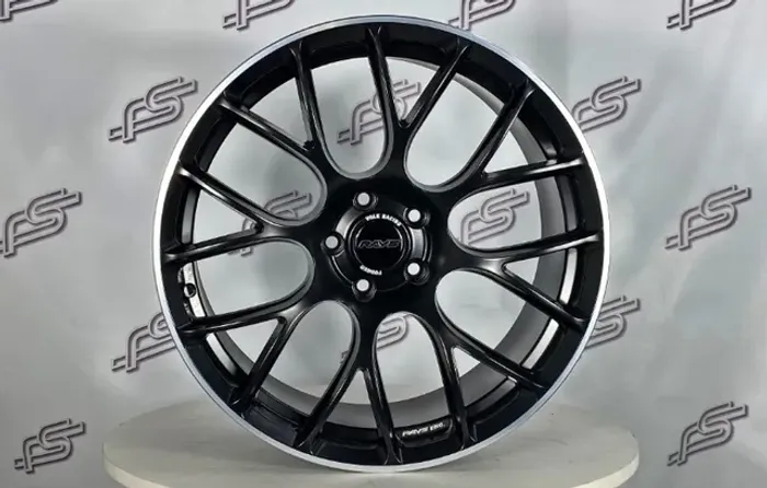 Rodas Rav Wheels Eng. Volk Racing Preto 5x112 - 19x8,5 e 19x9,5