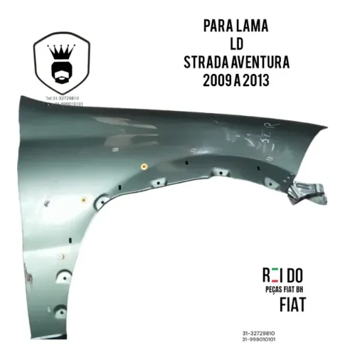 para lama lado direito strada adventure 2009 a 2013
