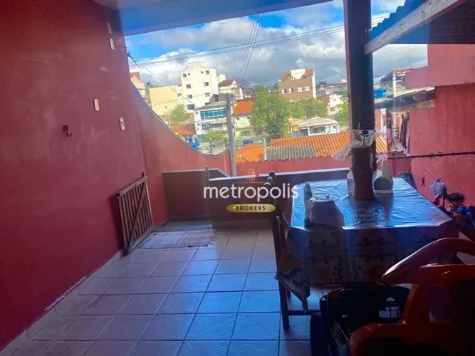 Sobrado à venda, 161 m² por R$ 630.000,00 - Vila Palmares - Santo André/SP