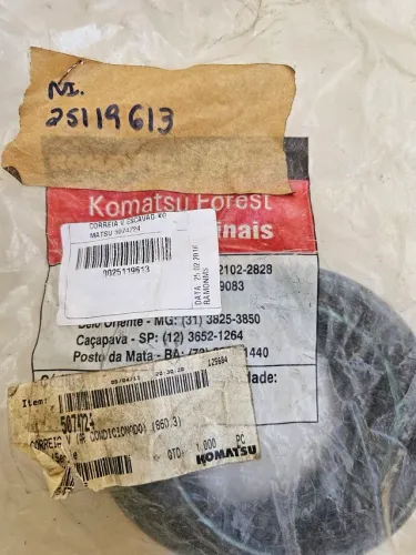  Komatsu valmet forest correia nova original 5074724