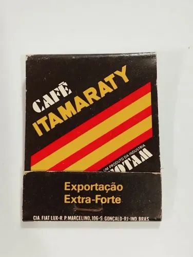 Caixa de Fósforo Promocional Antiga café Itamaraty 