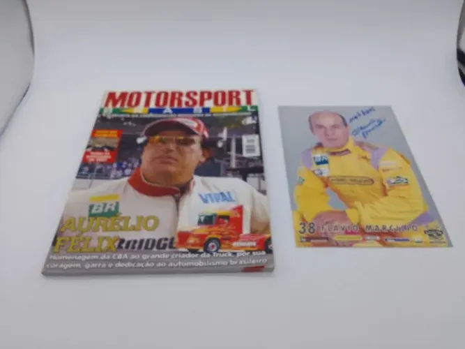 Revista Motorsport Ano 2008 N.29 Coleção Cartão Autógrafo