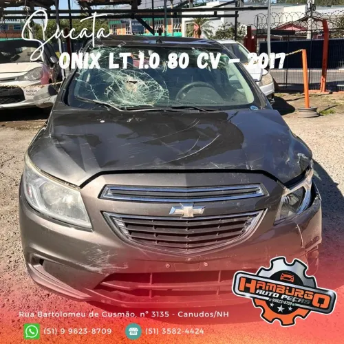 Sucata onix lt 1.0 2018 para peças 