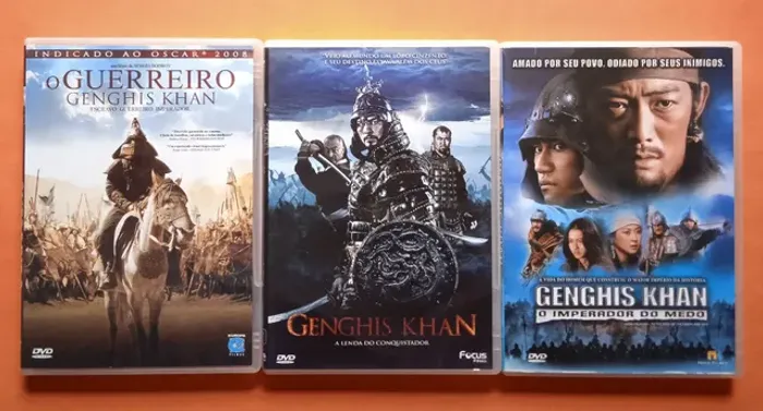 Dvd Genghis Khan - 3 Filmes 