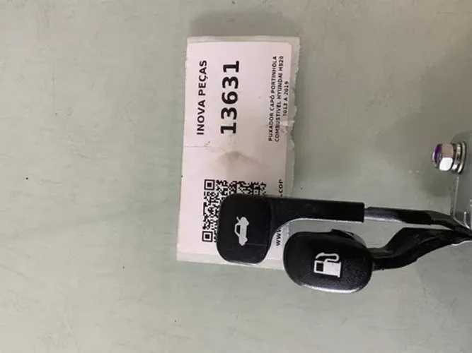 Puxador Capô Portinhola Combustível Hyundai Hb20 2013 A 2019