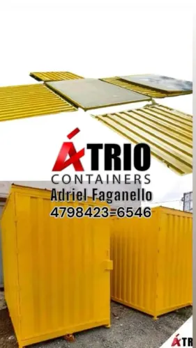 O MELHOR CONTAINER DESMONTÁVEL E ACOPLÁVEL DO BRASIL 