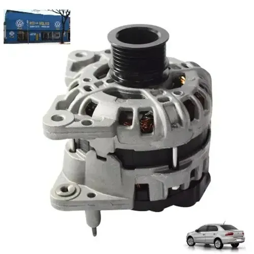Alternador 90 amperes original Valeo Voyage G6 2013, 2014, 2015, 2016
