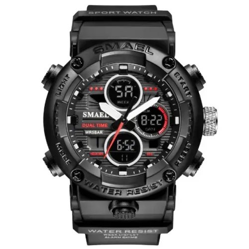 Relógio Smael Dual Time Trendy Street