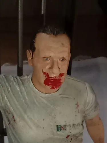 Boneco de ação de terror Hannibal neca 