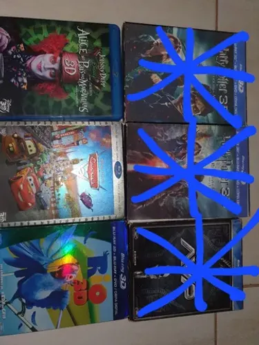 Blu-rays 3D Originais