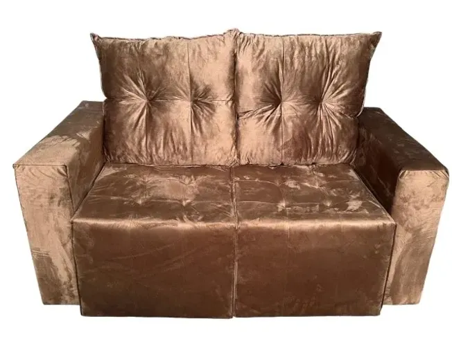 Estofado Direto Da Fabrica Retratil de 1,50 Sofa pequeno Deixara Sua Sala Um Luxo 