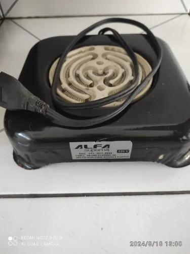 Chapa Elétrica ALFA suportável
