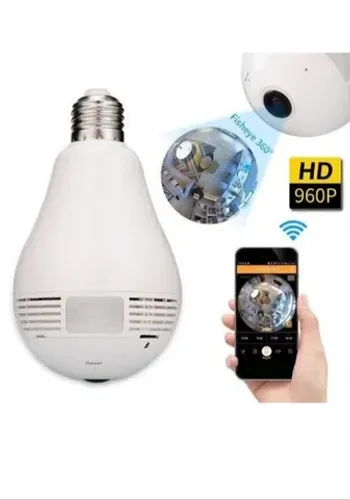 Câmera lâmpada 360