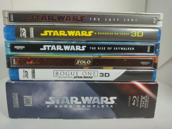 Coleção Completa Star Wars Blu-ray