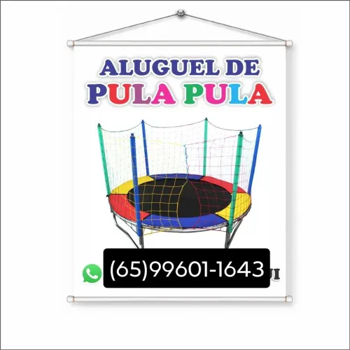 Aluguel de brinquedos Cuiabá pula pula