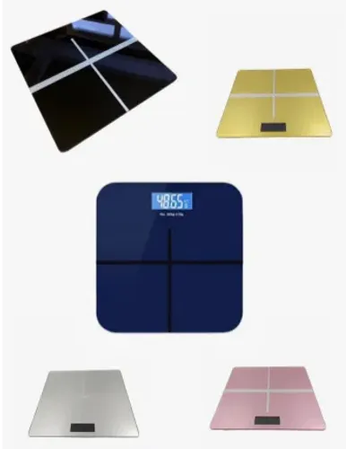 Balança deVidro Digital Corporal Até 180KG Em LCD Banheiro Casa Fitness z972