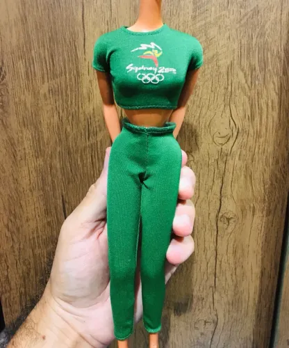 Roupinha da Barbie Sydney 2000 Olímpica