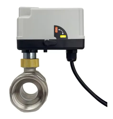 Automação de Piscinas com válvulas de esfera em aço inox e atuador elétrico ou manual