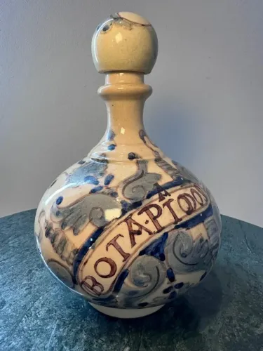 Garrafa Portuguesa em Faiança - Porto