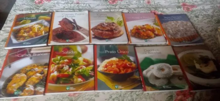 Livros de culinária da Abril Coleções