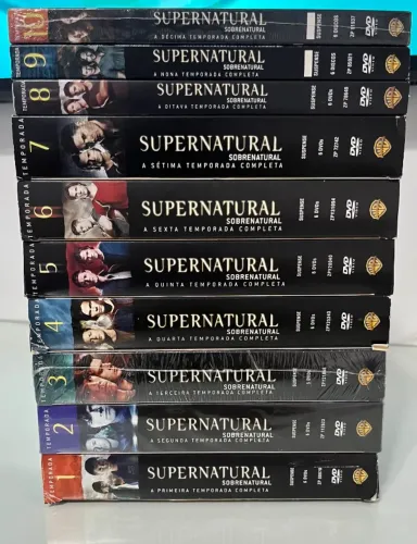 Coleção Supernatural - Temporadas 1 a 10 (3 Unidades LACRADAS) - Raro