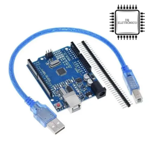 Arduino Uno smd Ch340 com Cabo