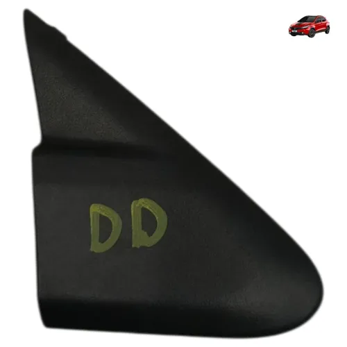 Moldura Acabamento Retrovisor Direito Fiat Argo 2020 2021 Preto