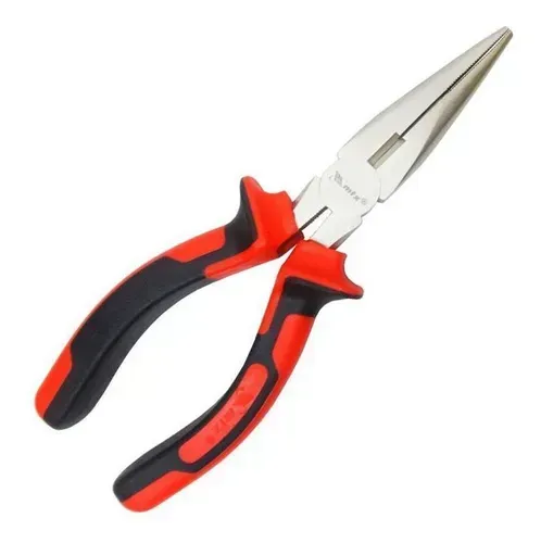 ALICATE MTX BICO MEIA CANA RETO BLACK NICKEL 6POL 160MM