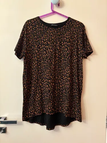 Camiseta Zara Animal Print
