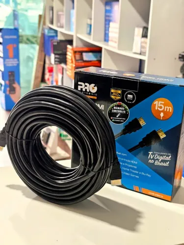 Cabo HDMI para Projetor de 15 Metros 