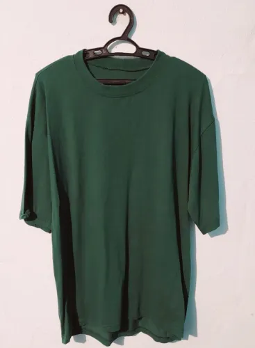 Camiseta Oversized Masculina Streetwear Lisa Tamanho: G Cor: Verde - Shein