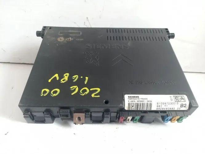 Módulo BSI Peugeot 206 1.6 8v 2000 caixa de fusiveis interna Bsi 206 1.6 8v *0