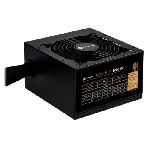 Fonte ATX 650W Real PFC Ativo 80+ Bronze GT - WZetta