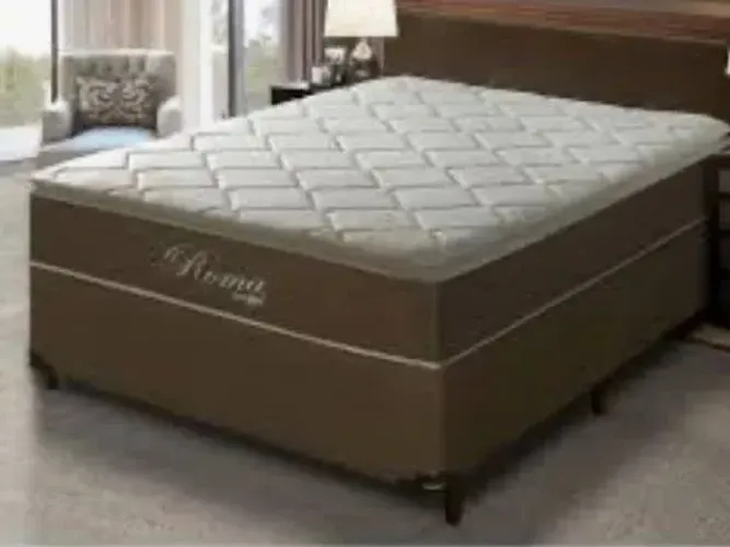 Cama box com molas brinde
