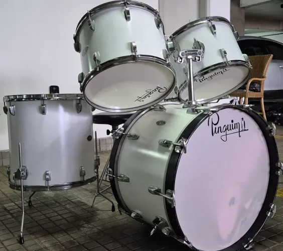 Bateria acustica PINGUIM